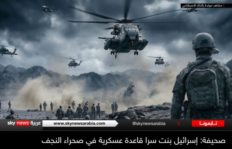 راعي أمن العراق : و الحشد الشعبي يتوغل في صحراء النجف لفرض السيادة