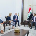 رئيس مجلس الوزراء السيد علي فالح الزيدي  : يستقبل سفيرة مملكة أسبانيا لدى العراق السيدة أليثيا ريكو بيريث