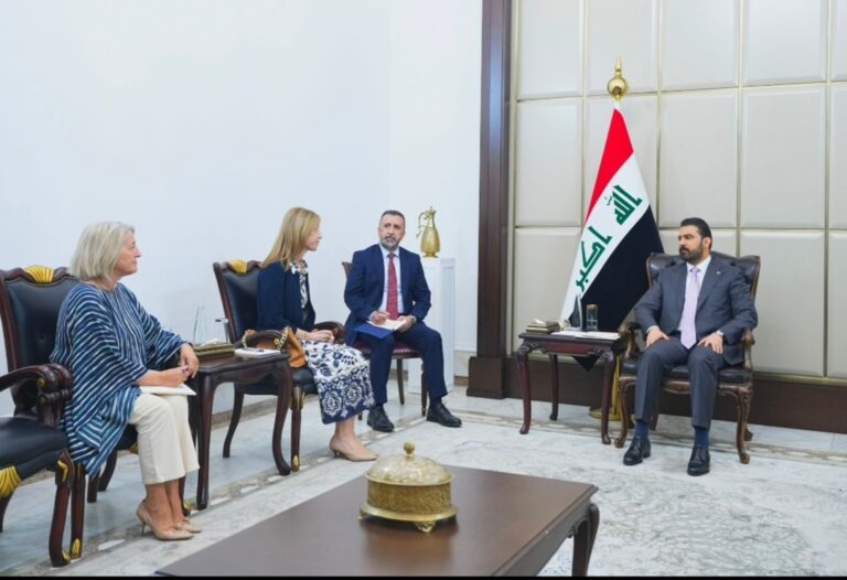 رئيس مجلس الوزراء السيد علي فالح الزيدي  : يستقبل سفيرة مملكة أسبانيا لدى العراق السيدة أليثيا ريكو بيريث