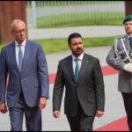 الزيدي: يوقع مع  المستشار الألماني ميترس اتفاقية مبادىء تعاون الطاقة في العراق