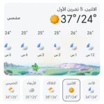 الأنواء الجوية : هطول الأمطار يحل علينا ابتداء من فجر غد الإثنين