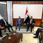 الزيدى والحلبوسي في اجتماع طارئ