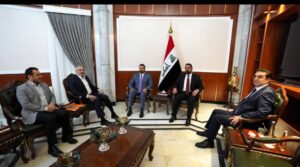 الزيدى والحلبوسي في اجتماع طارئ
